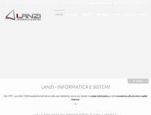 Tablet Screenshot of lanzi-informatica.com